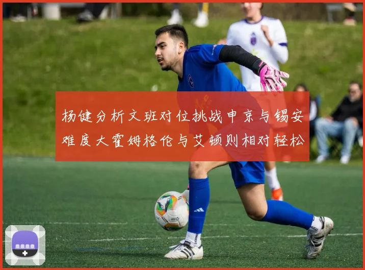 杨健分析文班对位挑战申京与锡安难度大霍姆格伦与艾顿则相对轻松